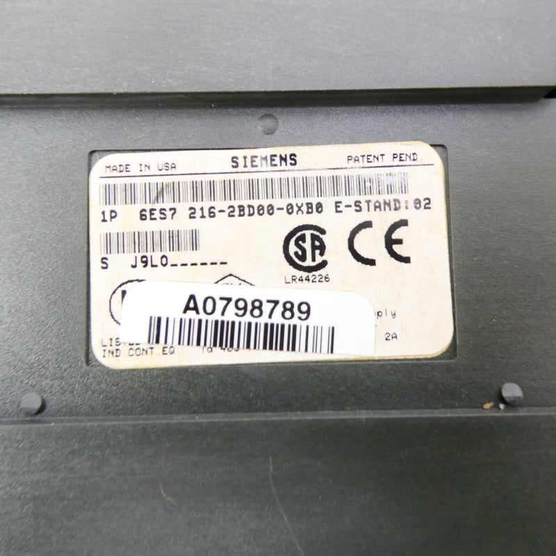 SIEMENS 6ES7216-2BD00-0XB0 NSNP