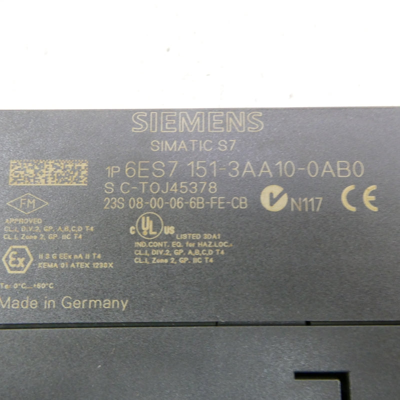 SIEMENS 6ES7151-3AA10-0AB0 NSNP