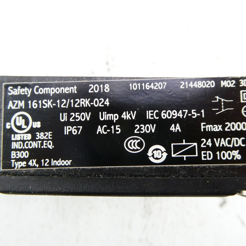 SCHMERSAL AZM161SK-12/12RK-024 250V NSNP