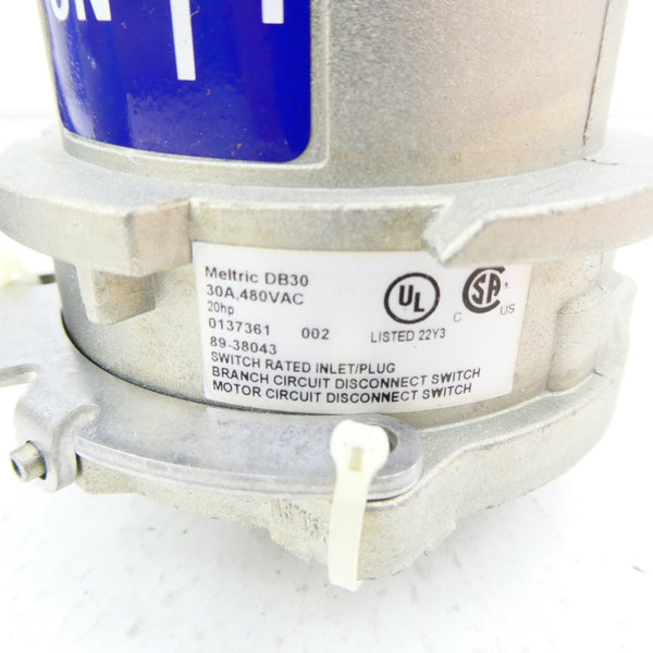 MELTRIC 89-38043 DB30 480VAC 30A NSMP