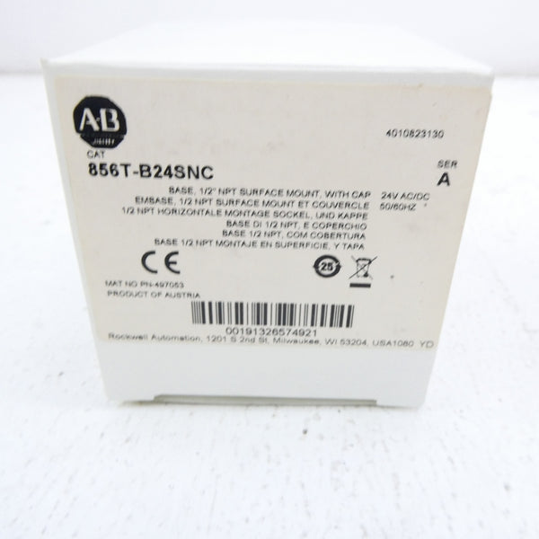ALLEN BRADLEY 856T-B24SNC SER. C 24VAC/DC (WH) NSMP