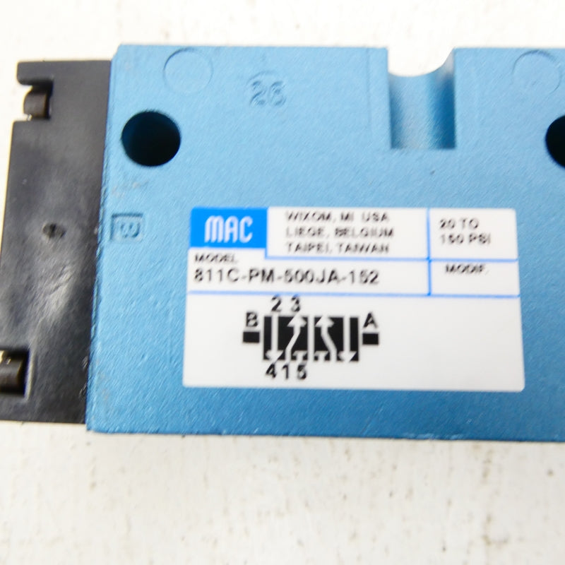MAC 811C-PM-500JA-152 20-150PSI NSMP