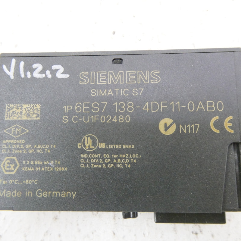 SIEMENS 6ES7138-4DF11-0AB0 NSNP