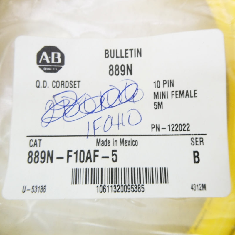 ALLEN BRADLEY 889N-F10AF-5 SER. B NSMP
