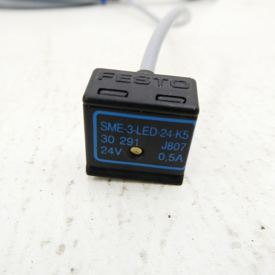 FESTO SME-3-LED-24-K5 30291 24V 0.5A NSNP