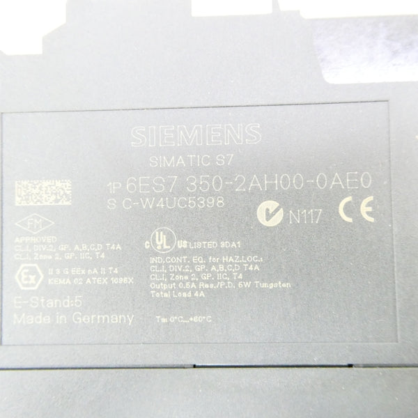 SIEMENS 6ES7350-2AH00-0AE0 NSNP