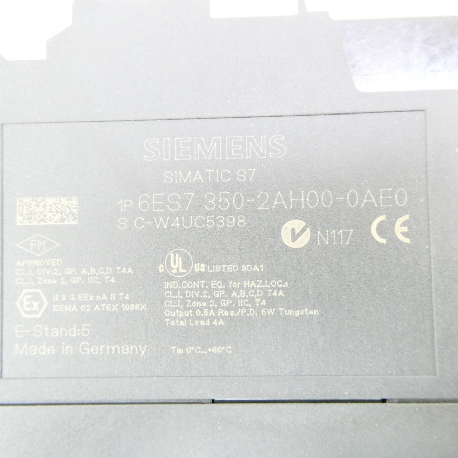 SIEMENS 6ES7350-2AH00-0AE0 NSNP
