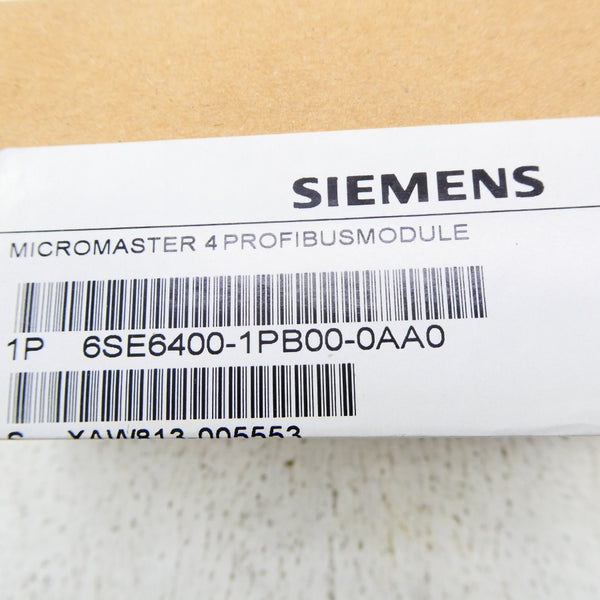 SIEMENS 6SE6400-1PB00-0AA0 NSFS