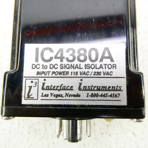 INTERFACE INSTRUMENTS IC4380A 115/230VAC NSNP