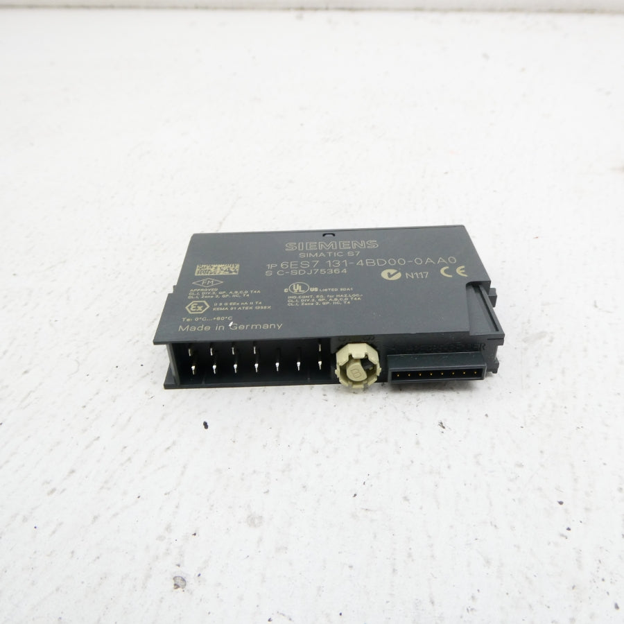 SIEMENS 6ES7131-4BD00-0AA0 24VDC (AS PICTURED) NSNP