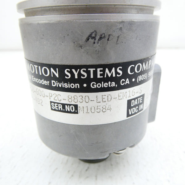 BEI MOTION SYSTEMS H25E-F1-SB-600-P2C-8830-LED-EM16-S 924-01004-492 NSNP