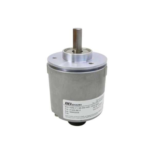 BEI SENSORS H25E-F1-SS-600-ABC-15V/V-EM16 01002-8612 5-15VDC NSNP