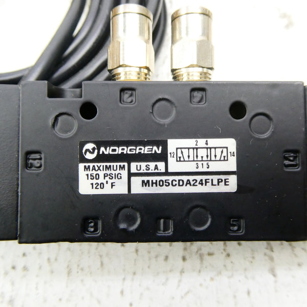 NORGREN MH05CDA24FLPE 24VDC 150PSI NSNP