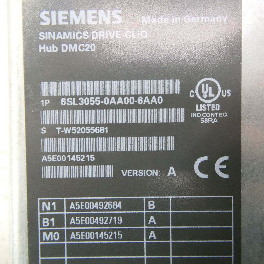 SIEMENS 6SL3055-0AA00-6AA0 NSNP