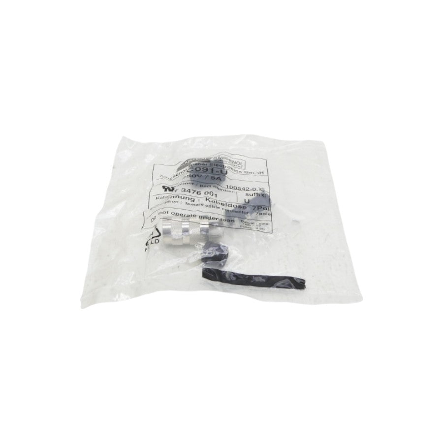 AMPHENOL T3476001 C091-U 250V 5A NSMP