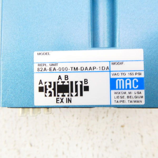 MAC 82A-EA-000-TM-DAAP-1DA 110/120V 25-150PSI NSMP