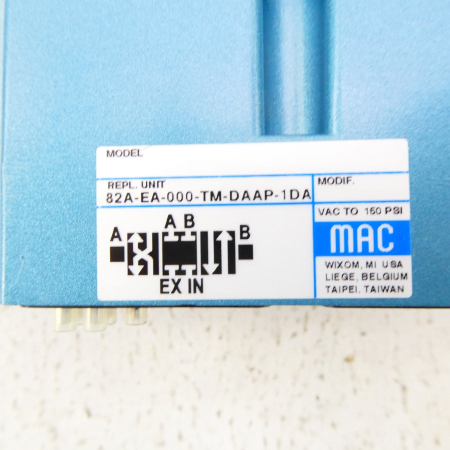MAC 82A-EA-000-TM-DAAP-1DA 110/120V 25-150PSI NSMP