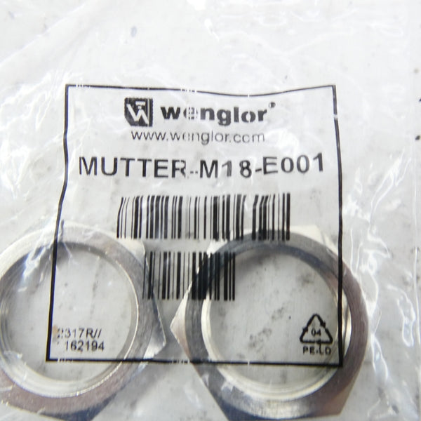 WENGLOR MUTTER-M18-E001 NSMP