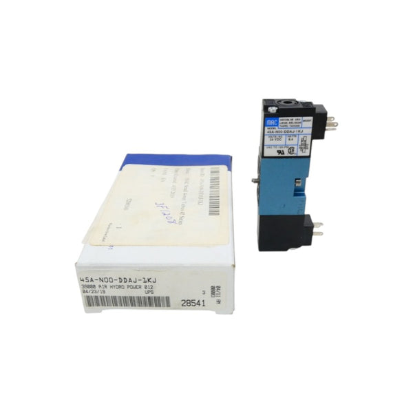 MAC 45A-N00-DDAJ-1KJ 24VDC 120PSI (AS PICTURED) NSMP