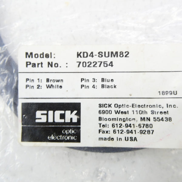 SICK KD4-SUM82 7022754 NSMP