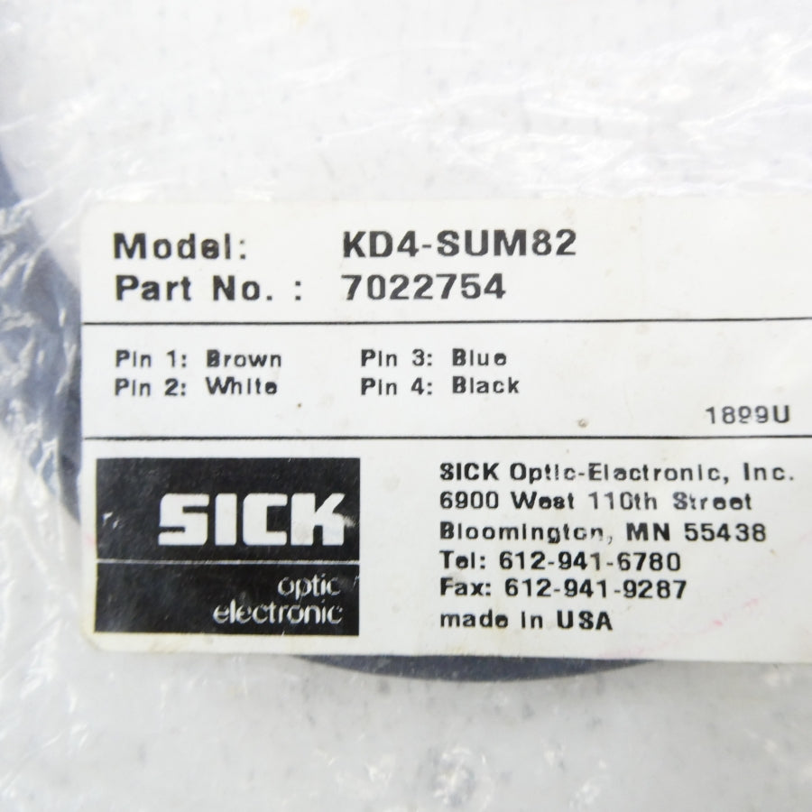 SICK KD4-SUM82 7022754 NSMP