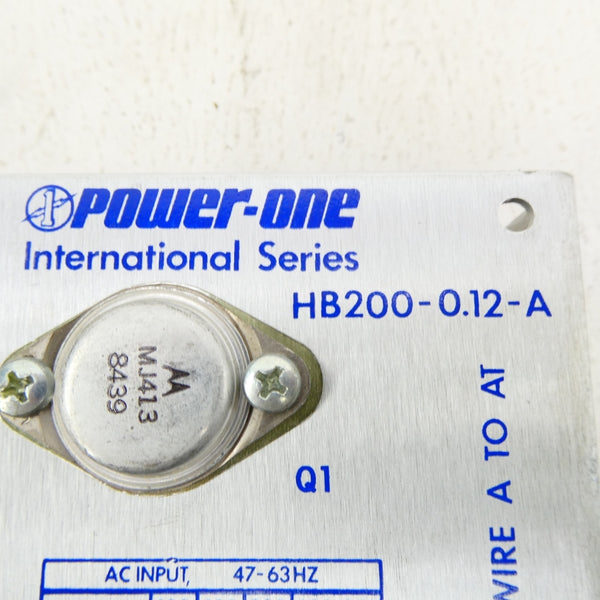 POWER ONE HB200-0.12-A NSNP