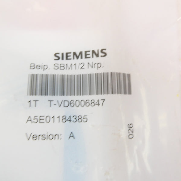 SIEMENS A5E01184385 VER. A SBM1/2 NSMP