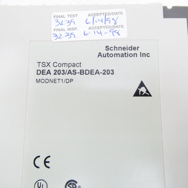 SCHNEIDER AUTOMATION DEA203/AS-BDEA-203 NSNP