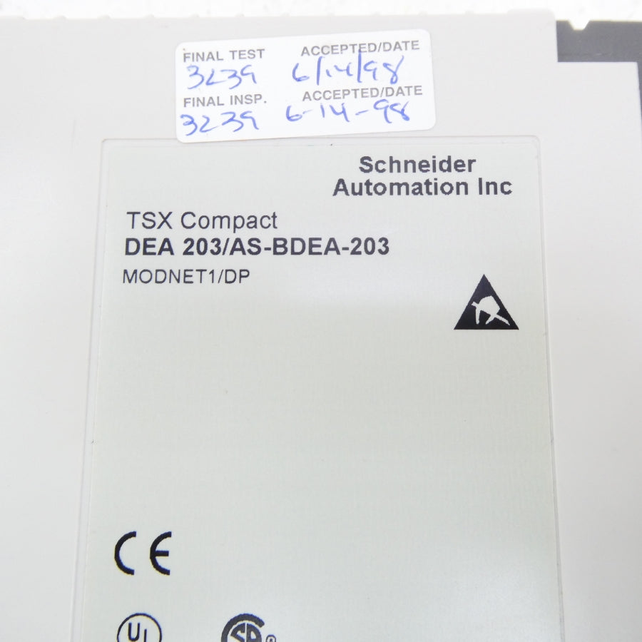 SCHNEIDER AUTOMATION DEA203/AS-BDEA-203 NSNP