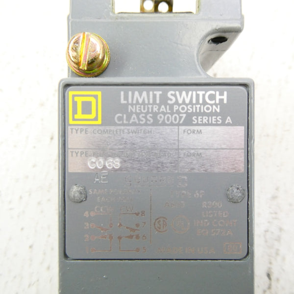 SQUARE D 9007CO68 SER. A NSMP