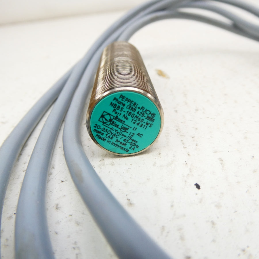 PEPPERL+FUCHS NBB5-18GM60-WS 124311 20-250VDC NSNP