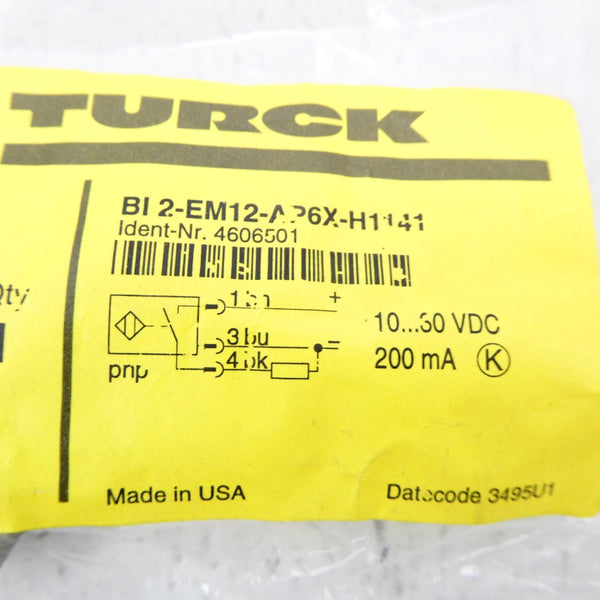 TURCK BI2-EM12-AP6X-H1141 4606501 10-30VDC NSMP