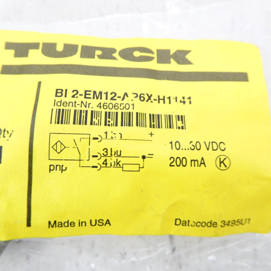 TURCK BI2-EM12-AP6X-H1141 4606501 10-30VDC NSMP