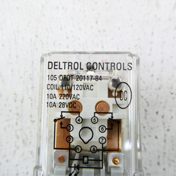 DELTROL CONTROLS 20117-84 110/120VAC 10A NSMP