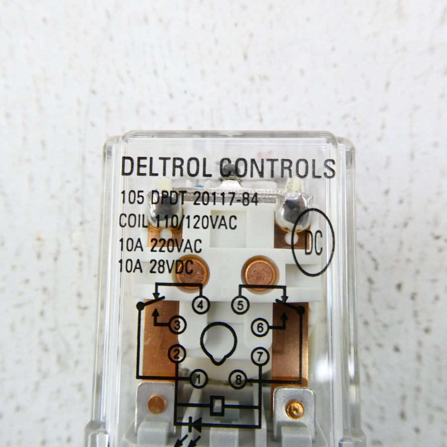 DELTROL CONTROLS 20117-84 110/120VAC 10A NSMP