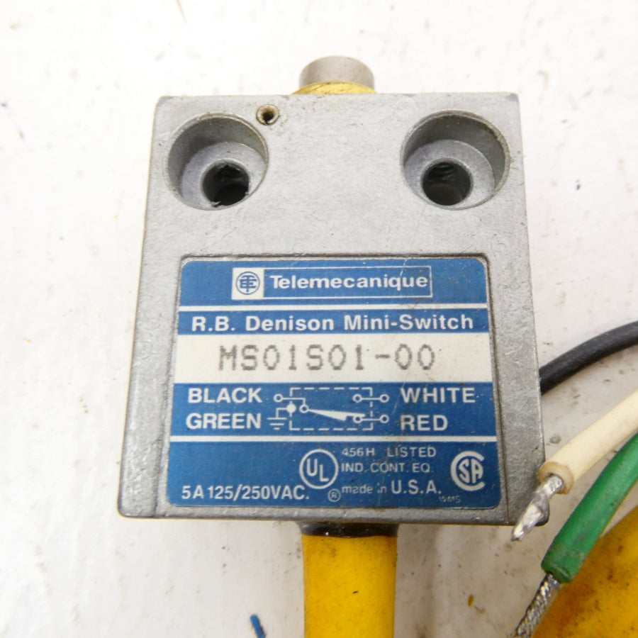 TELEMECANIQUE MS01S01-00 125/250VAC 5A NSNP