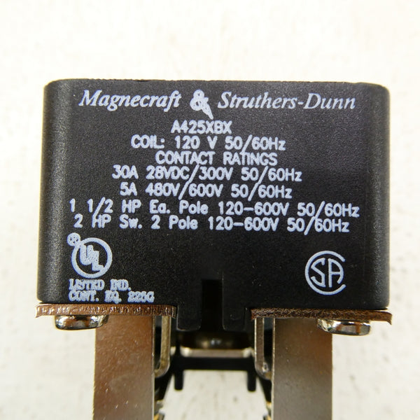 MAGNECRAFT & STRUTHERS-DUNN A425XBX-120A 120V NSMP