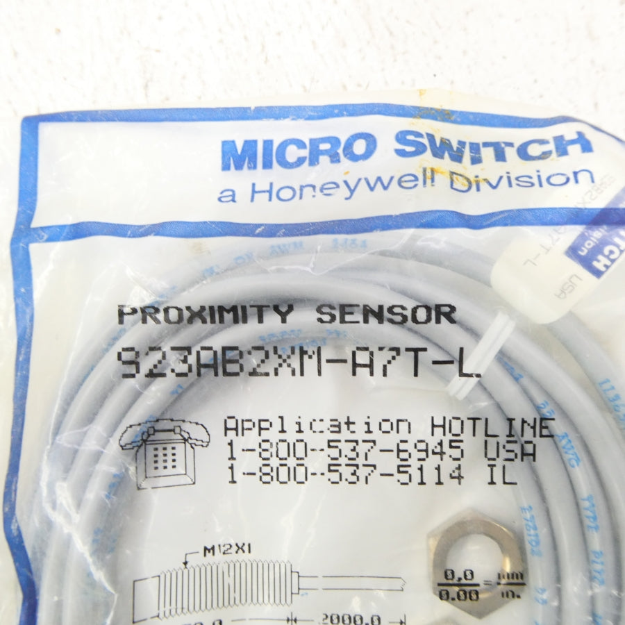 MICRO SWITCH 923AB2XM-A7T-L NSMP