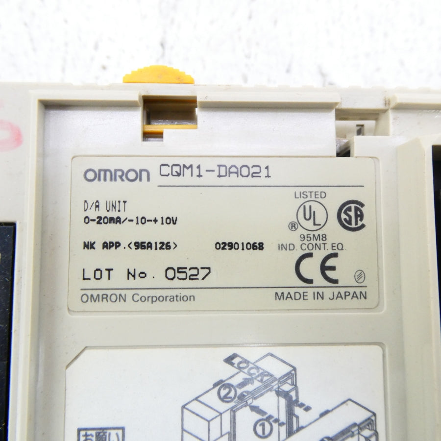OMRON CQM1-DA021 10V NSNP