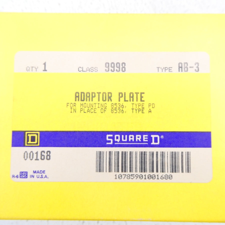 SQUARE D 9998AB-3 NSMP