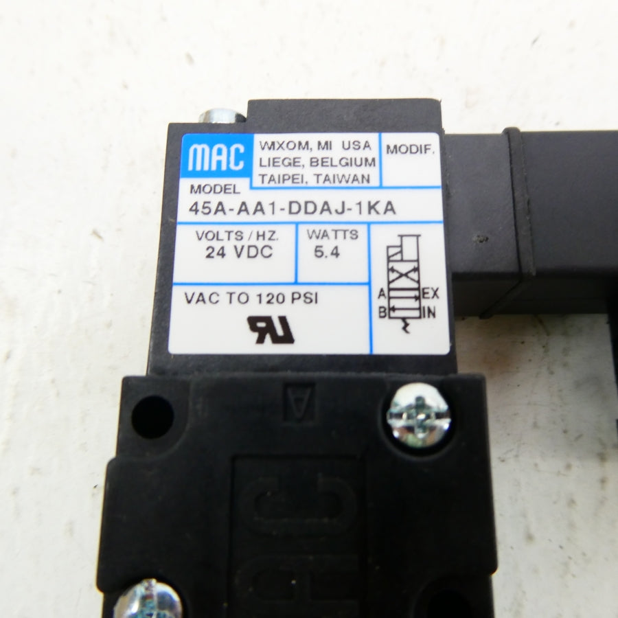 MAC 45A-AA1-DDAJ-1KA 24VDC 120PSI NSMP