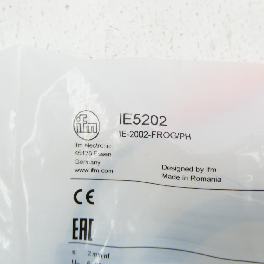 IFM EFECTOR IE5202 IE-2002-FROG/PH 5-36VDC NSMP