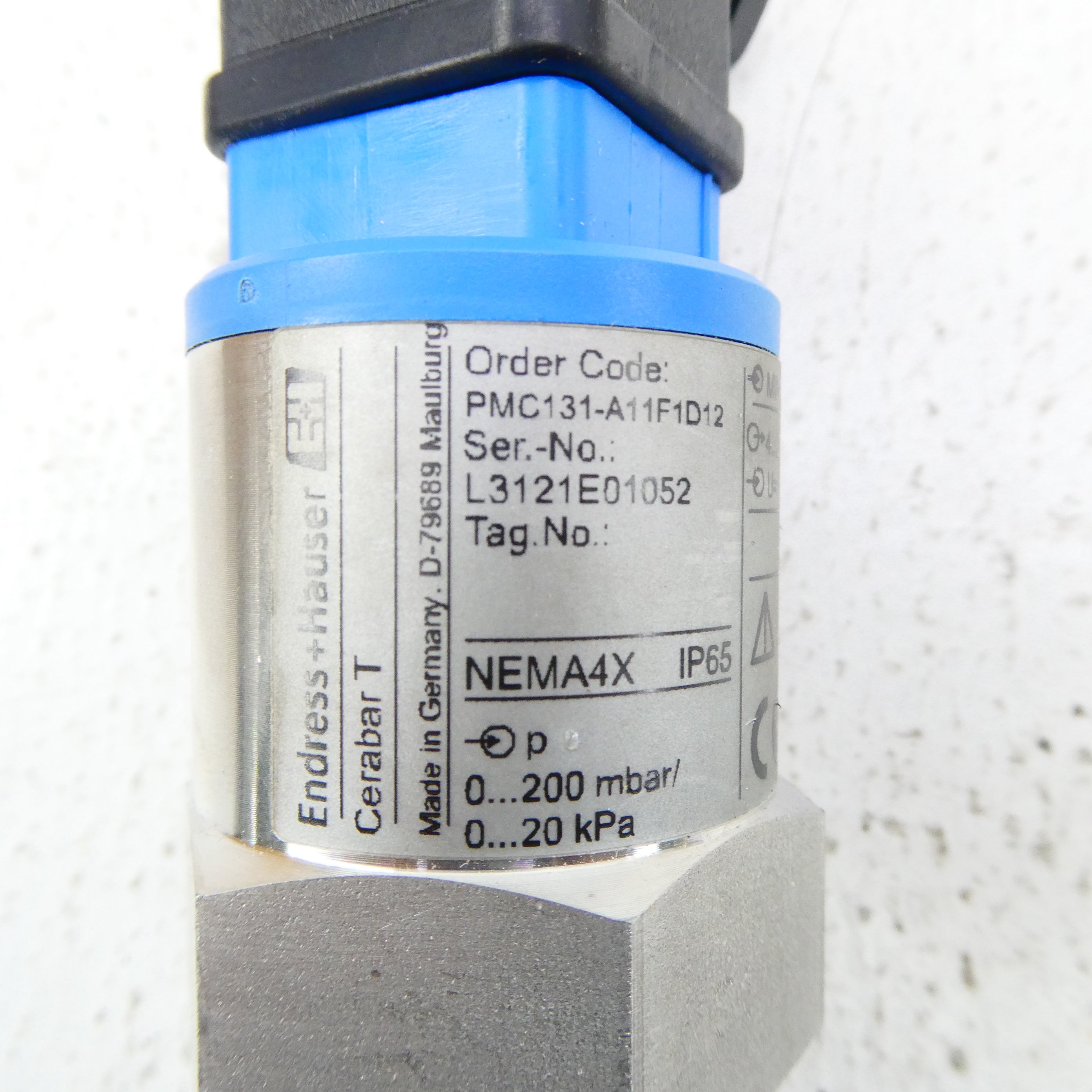 ENDRESS+HAUSER PMC131-A11F1D12 10-30VDC NSNP