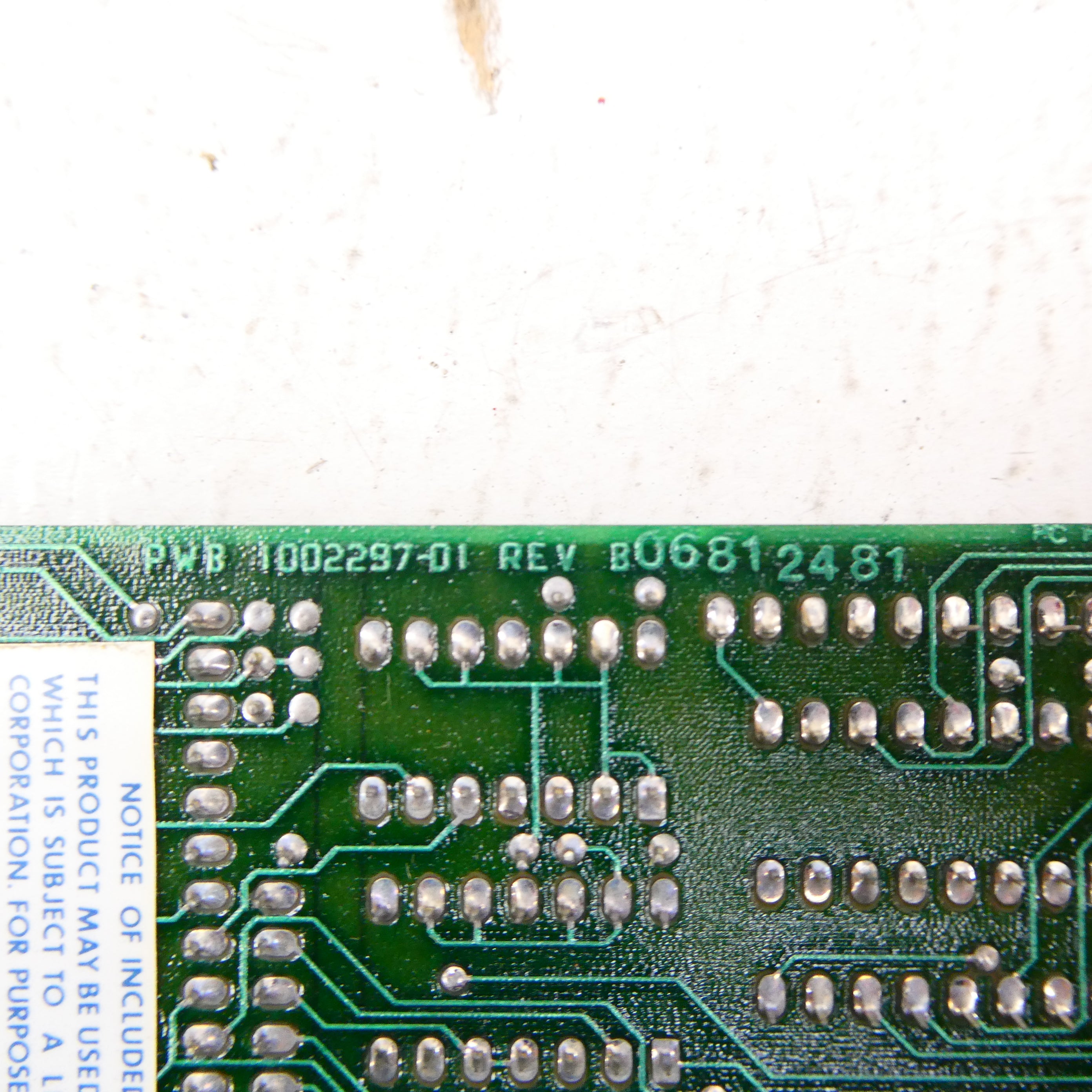 INTEL PWB1002297-01 REV. B NSNP