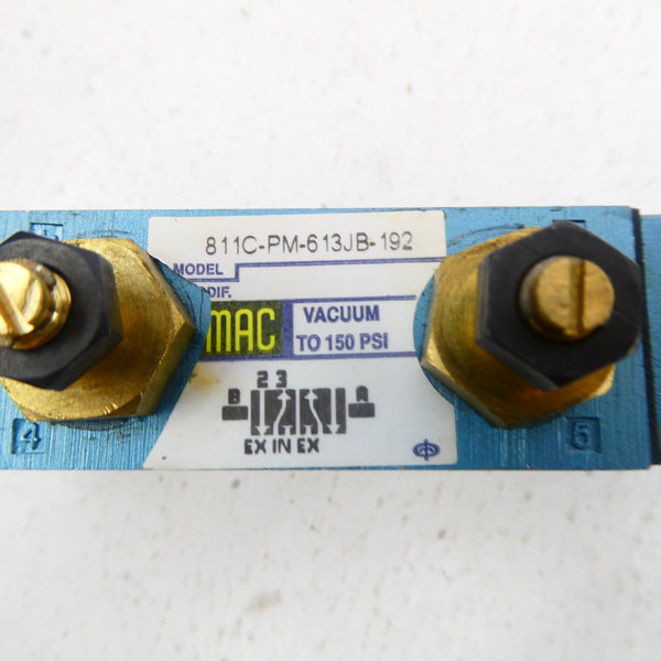 MAC 811C-PM-613JB-192 24VDC 150PSI NSMP
