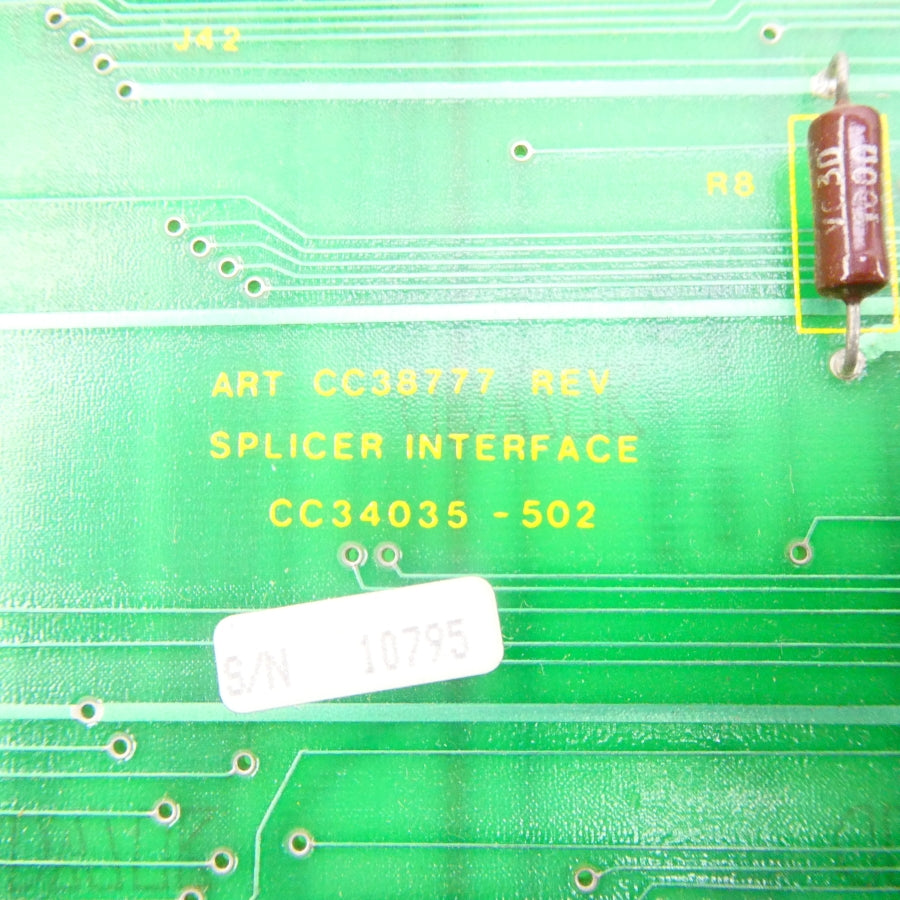 INTERFACE BOARD CC34035-502 CC38777 NSNP
