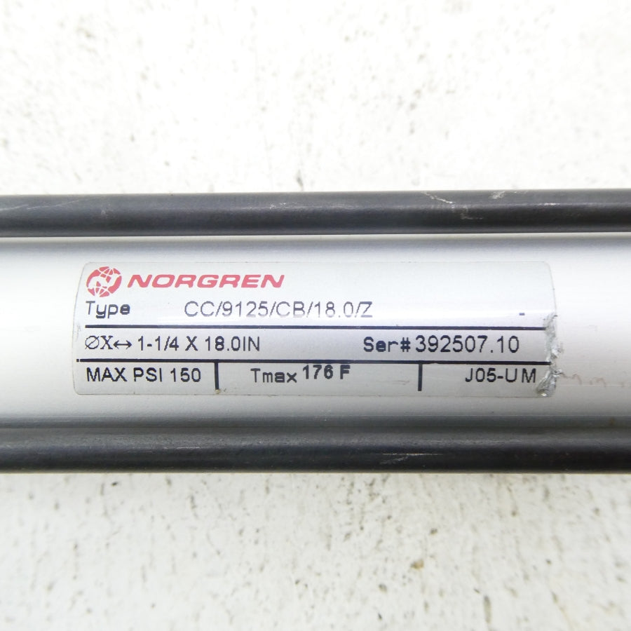 NORGREN CC/9125/CB/18.0/Z 150PSI NSNP