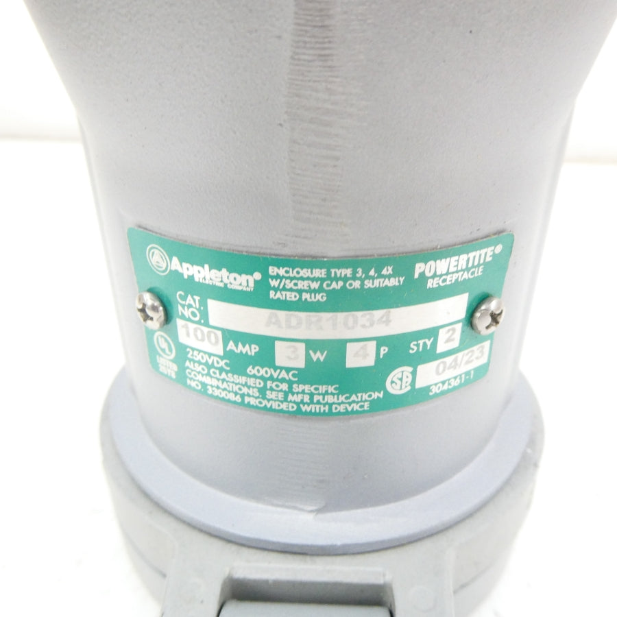 APPLETON ADR1034 600VAC 100A NSMP