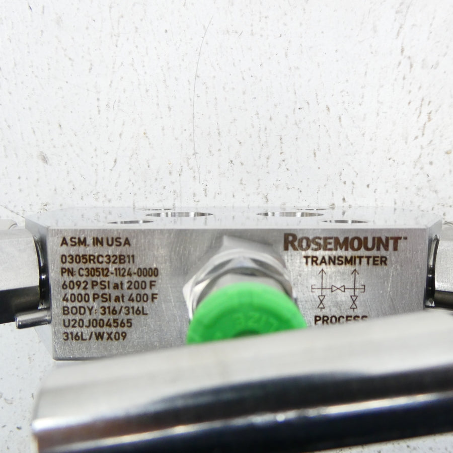 ROSEMOUNT C30512-1124-0000 0305RC32B11 4000-6092PSI NSNP