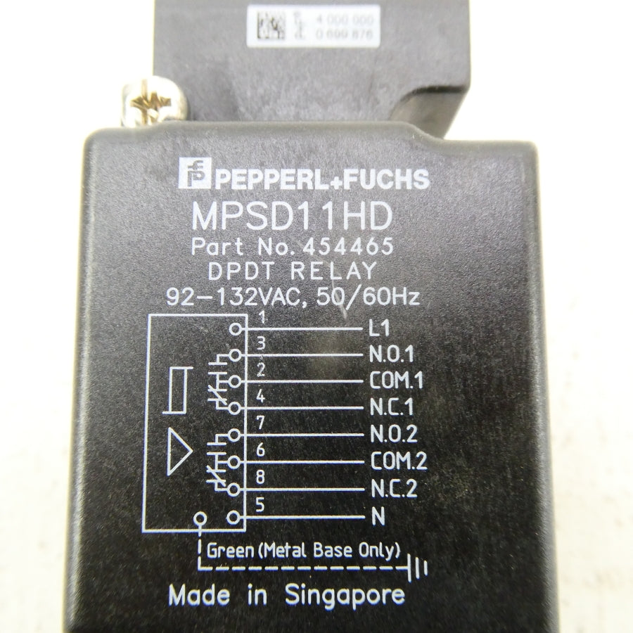 PEPPERL+FUCHS MPSD11HD 454465 92-132VAC NSMP